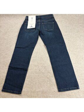Marine Layer Mens Jeans 30 x 28 Blue Slim Straight Dark Wash NEW